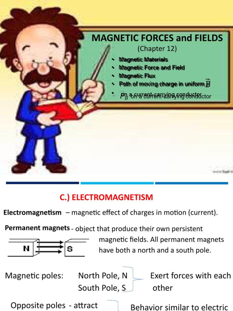 Magnetic Force and Field Overview | PDF | Magnetic Field | Torque