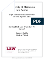 Doutoramento - Hard vs. Soft Law Shaffer 2012 (1)