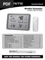 AcuRite 75077 Weather Station-instructions