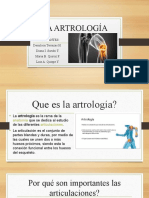 Diapositivas Sobre La Artrología