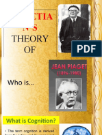 Piagetia N'S: Theory OF Perspecti VE