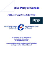 CPC Policy Declaration