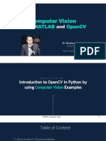 Computer Vision: Using and