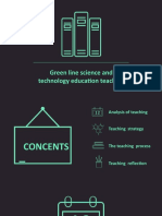 Green Line Science and Technology Education Teaching