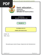 Mathematics P1 Feb-March 2013 Eng