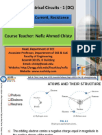 EEE 1201: Electrical Circuits - 1 (DC) Basic: Voltage, Current, Resistance