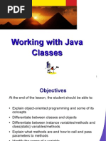 Working With Java Classes