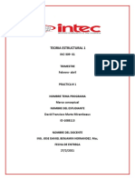 Practica #1 David Marte - 1088113 - Teoria Estructural 1