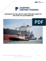 Southampton Guide To Using Tugs For Ship Assist