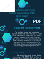 Bill Prediction & Power Factor Measuring With SMS Alert Overview