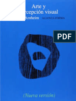 4.9.002 Arte y percepción visual psicología del ojo creador. ARNHEIM, Rudolf