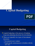 Capital Budgeting