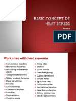 Basic Concept of heat stress