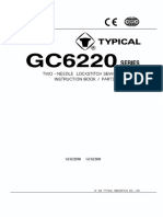 GC6220系列高速双针平缝机英