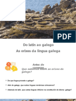 Do Latín Ao Galego - As Orixes Da Lingua Galega