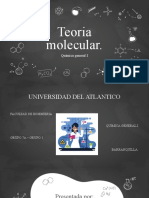 Teoría molecular y enlaces químicos