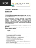 Job Application Letter for Programmer Position | PDF