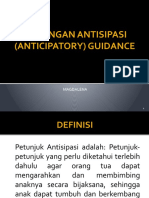 Bimbingan Antisipasi - Anticipatory - Guidance