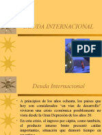 Deuda Internacional