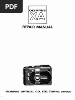 Download Olympus XA Repair Manual by yatsu2000 SN52945559 doc pdf