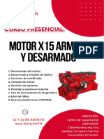 Motor X15 Armado y Desarmado 1
