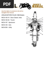 750cc Ural Manual