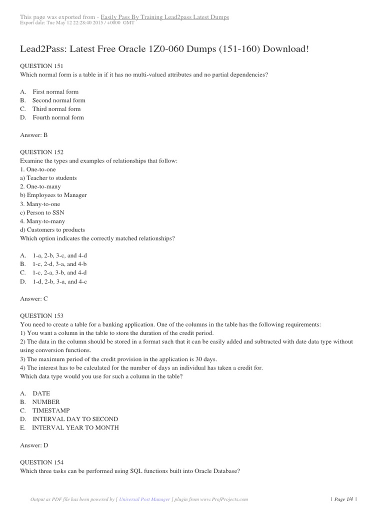 1z0-1041-22 Prüfungsunterlagen