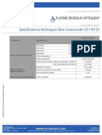 Specifications Techniques Fibre