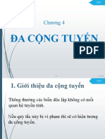 Chương 4: Đa Cộng Tuyến