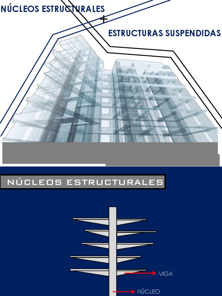 Núcleos Estructurales en Edificios | PDF | Ingeniería de Edificación