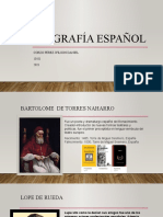 Biografías del teatro español renacentista