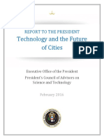 Technology and The Future of Cities: Report To The President