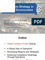 Operations Strategy in A Global Environment