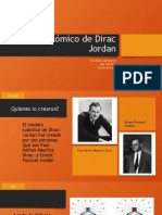 Modelo Atómico de Dirac Jordan