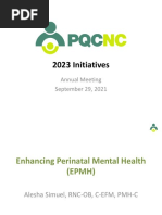 PQCNC 2023 Enhancing Perinatal Mental Health