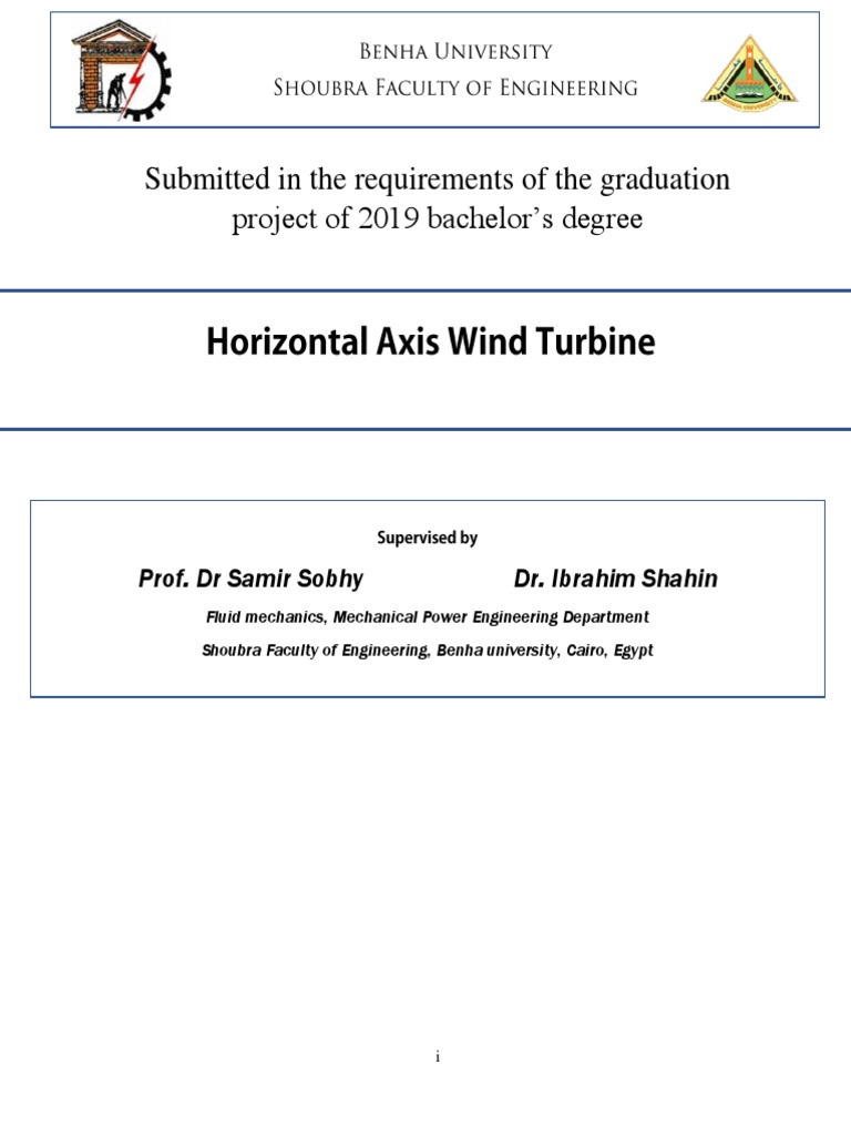 Small Scale Horizontal Axis Wind Turbine Aerodynamic Design and ...