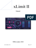 LA xLimit II Manual: Mastering Limiter Guide