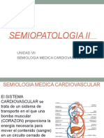 SEMIO II - UNIDAD 7 Cardiovascular