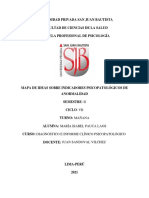 DIAGNOSTICO E INFORME CLINICO- MAPA DE IDEAS-CLASE 6