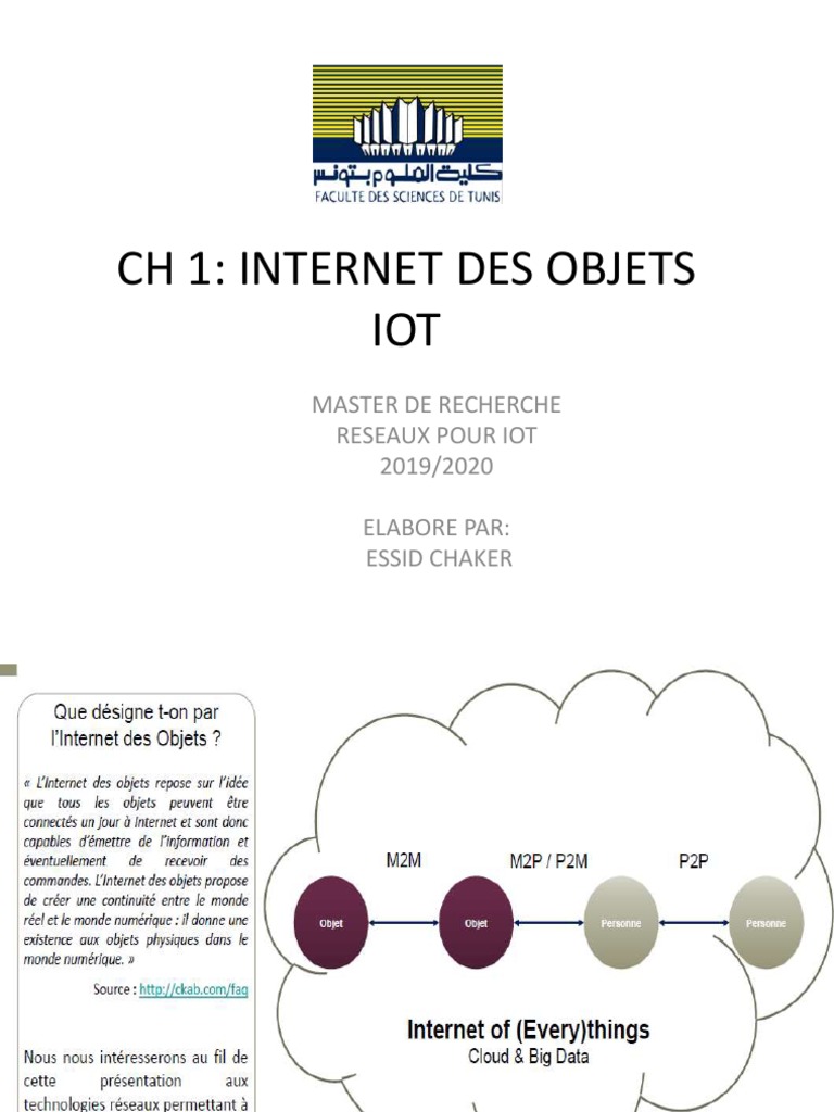 Introduction à l'Internet des Objets | PDF | Internet des objets | I Pv6