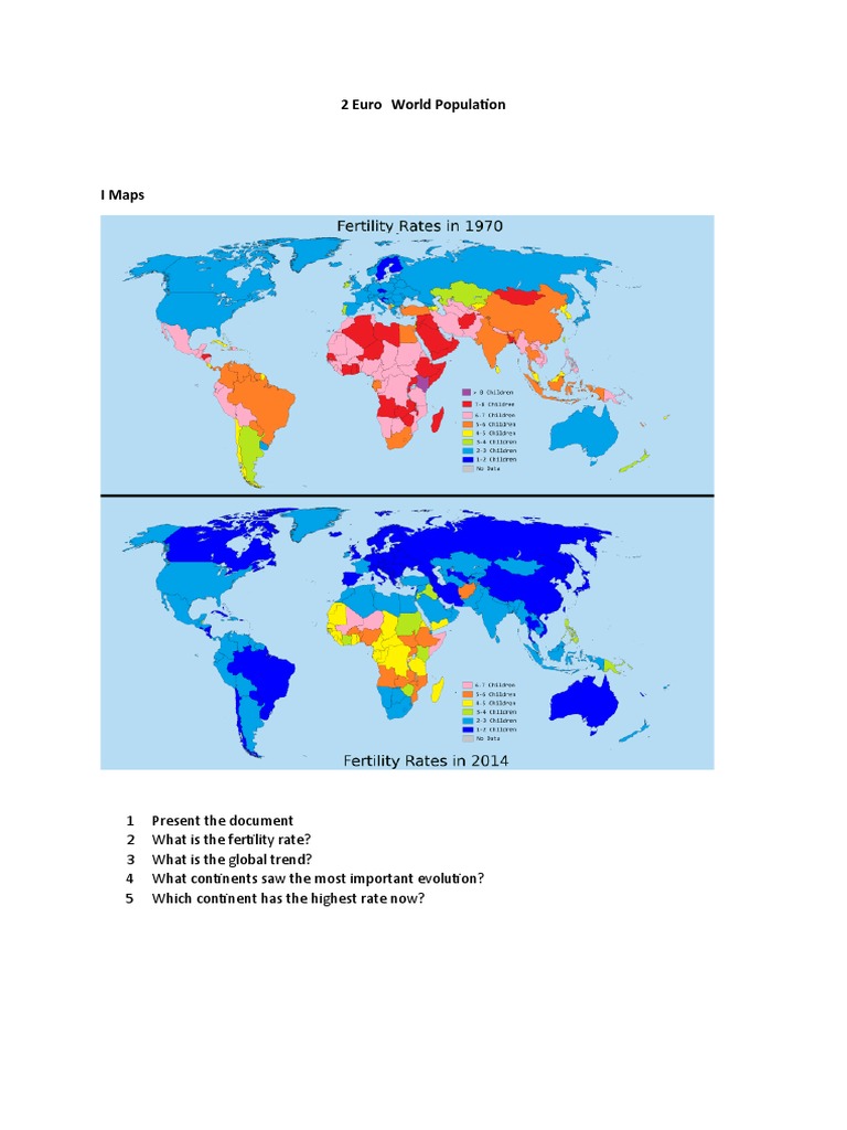 World Population Doc Study | PDF