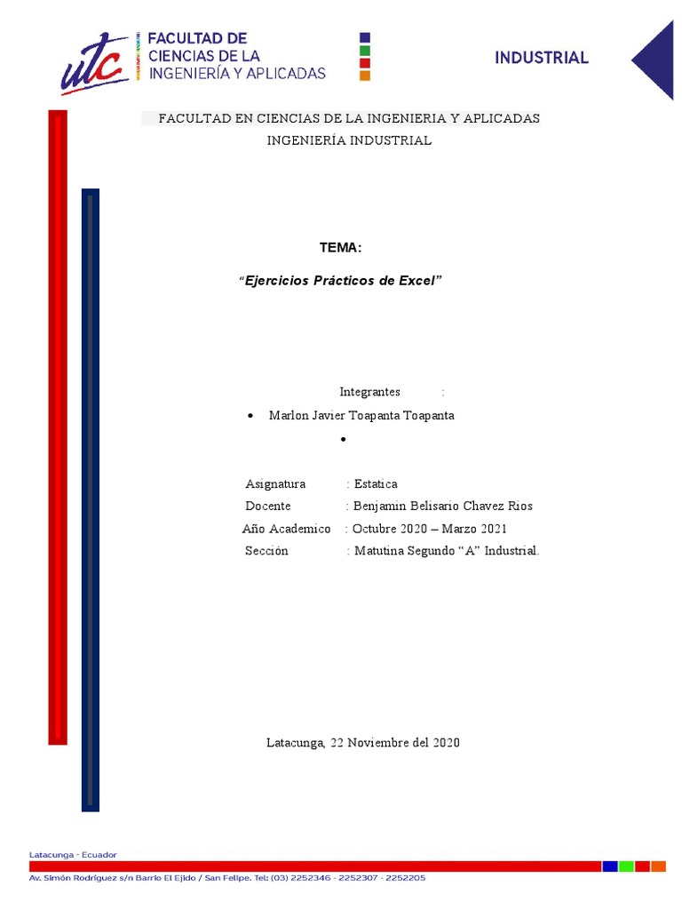 Caratula Utcc | PDF