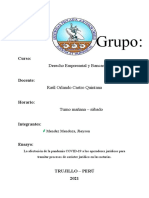 Derecho Empresarial (Ensayo)