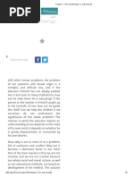 Chapter 7 - 'Sex and Marriage' - J. Krishnamurti