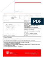 Modelo normalizado de ficha para asignaturas - 2018