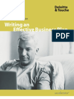 Deloitte_writing business plan