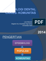 Epidemiologi Dental Caries Komunitas