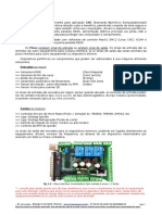 Manual Datasheet Interface Placa Controladora CNC Paralela Db25 6 Eixos Toshiba Mach3