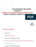 Setting The Business Records Straight: Every Business Owner Must Keep