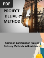 Project Delivery Method Report1